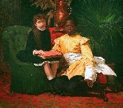 Gustaaf Vanaise The Negroe and I oil painting